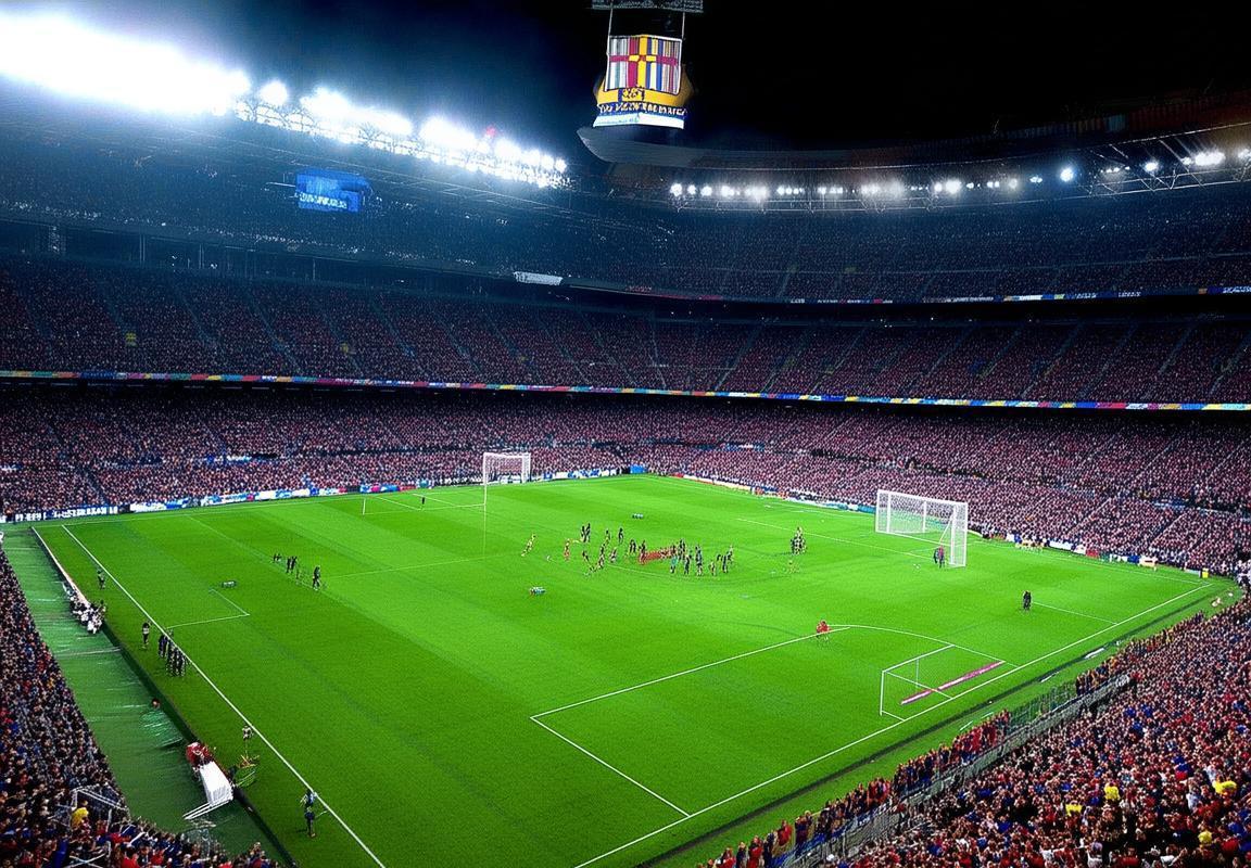 巴萨5-1里昂：欧冠诺坎普激情之战回顾